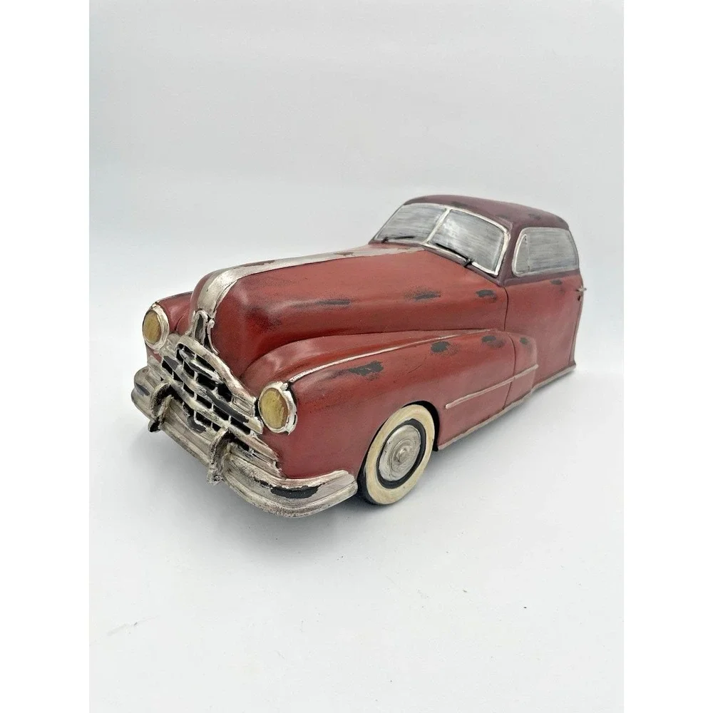 Resin 3D Vintage Retro Style Pontiac Silver Streak Wall‎ Art Man Cave Auto Car